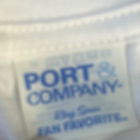 University of Michigan Wolverines Tshirt Mens Large White New Port & Company - Picture 6 of 10